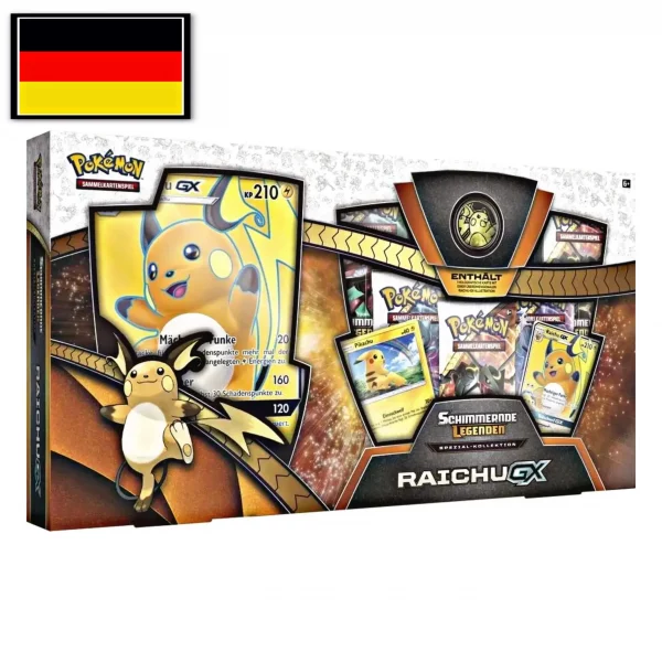 Pokemon Schimmernde Legenden Raichu Gx Box Deutsch