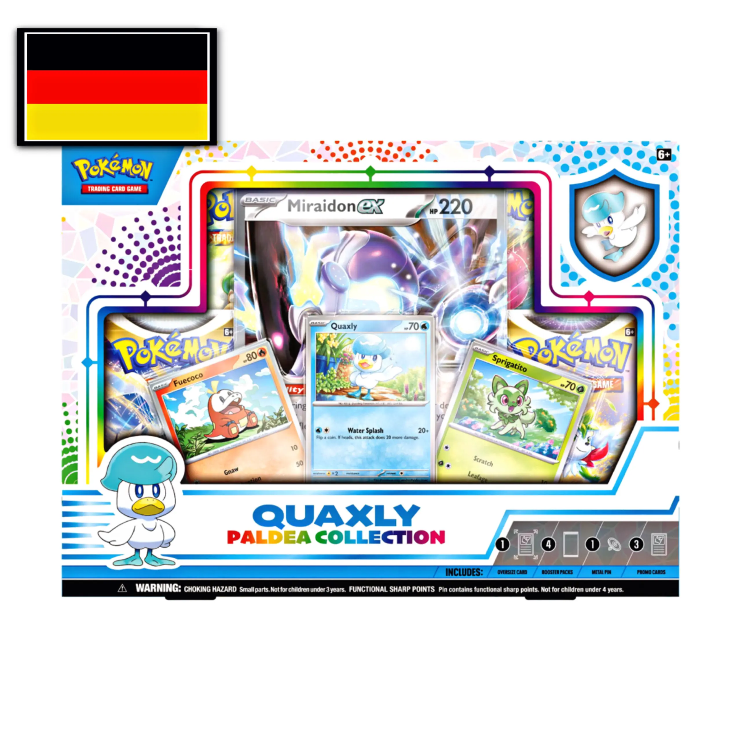 Paldea Kwaks Kollektion Deutsch